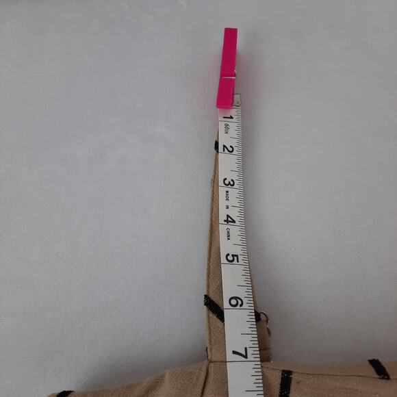 5 For $20.00 Sale Honey Punch Boho Crop Halter Top, Medium, Tan & Black - Picture 9 of 12